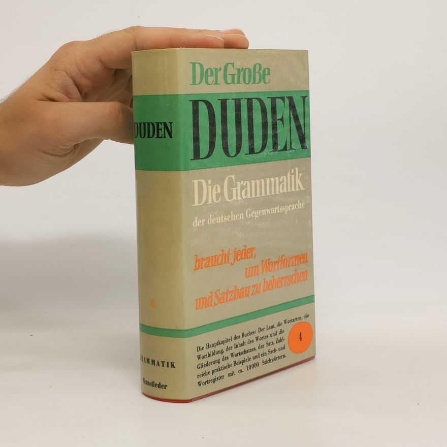 Autorenkollektiv Der Grosse Duden. Die Grammatik 4