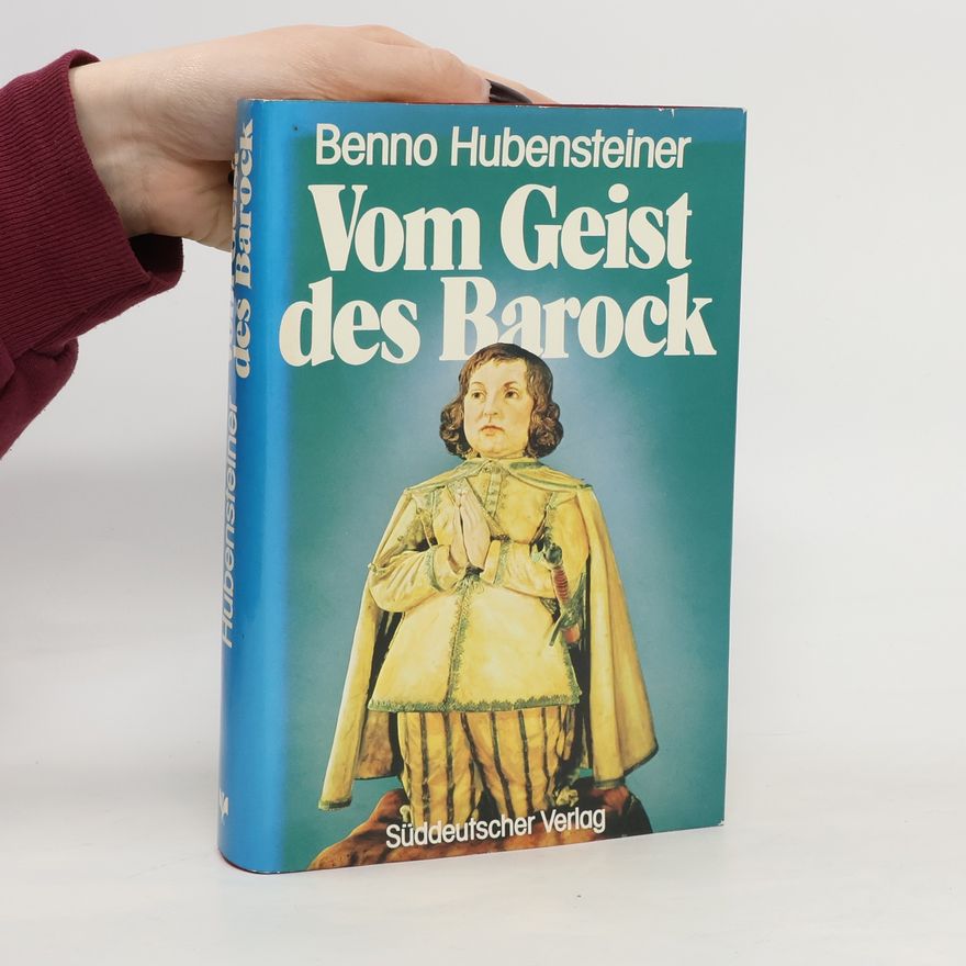 Benno Hubensteiner Vom Geist des Barock