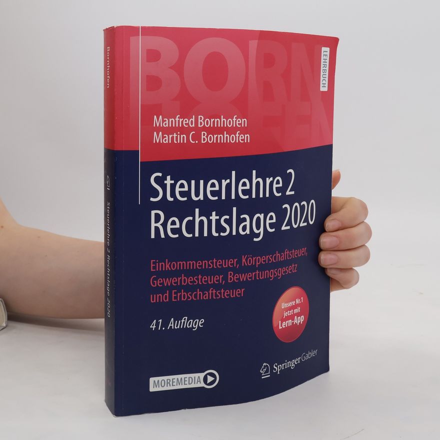Martin C. Bornhofen Steuerlehre 2. Rechtslage 2020