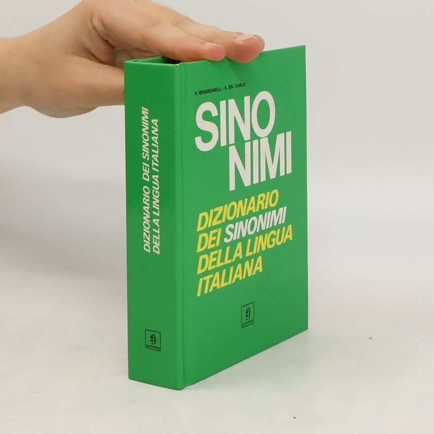Autorenkollektiv Dizionario dei sinonimi della lingua italiana