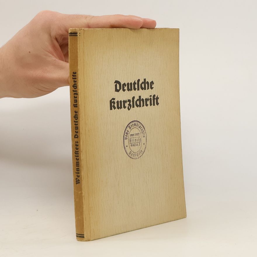 Autorenkollektiv Deutsche Kurzschrift