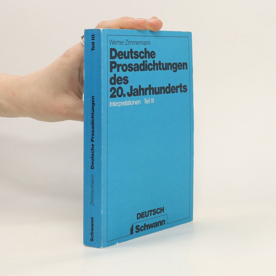 Various authors Deutsche Prosadichtungen unseres Jahrhunderts
