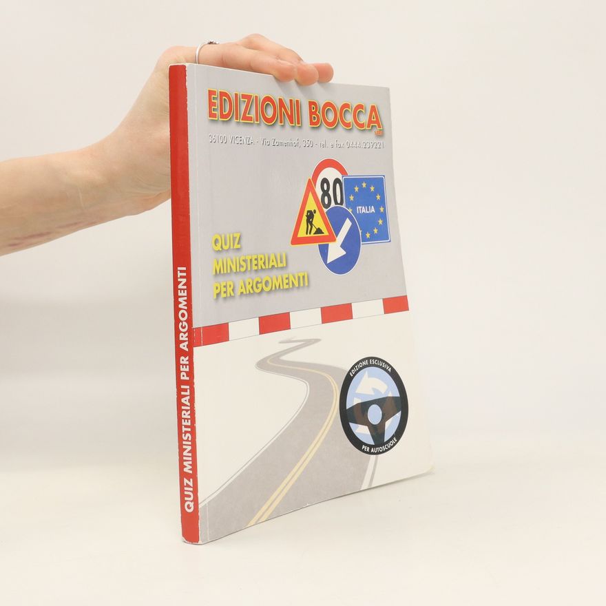 Various authors Edizioni Bocca. Quiz ministeriali per argomenti