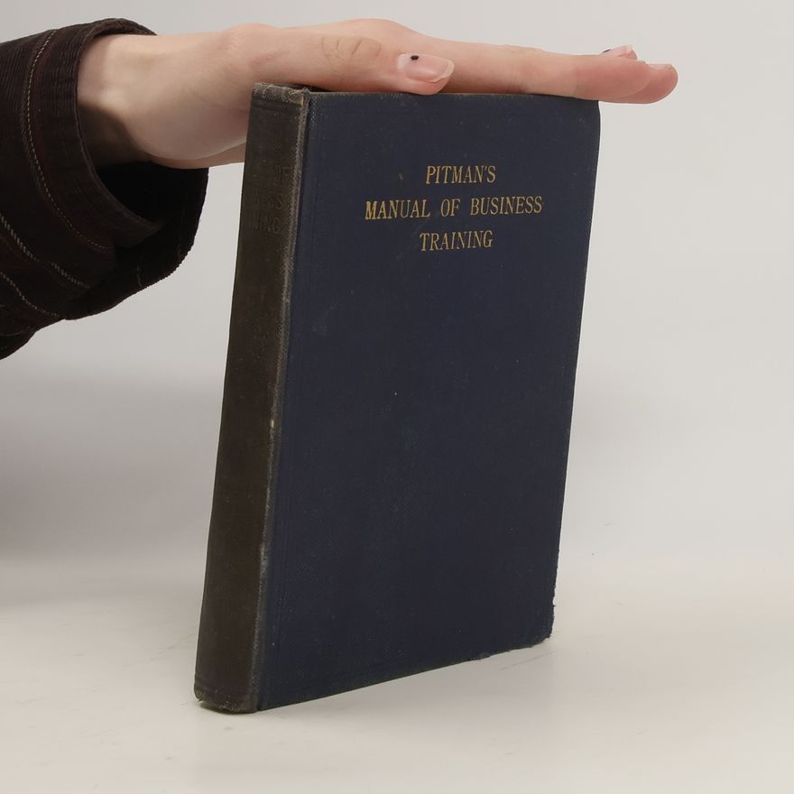 Autores varios Manual of Business Training
