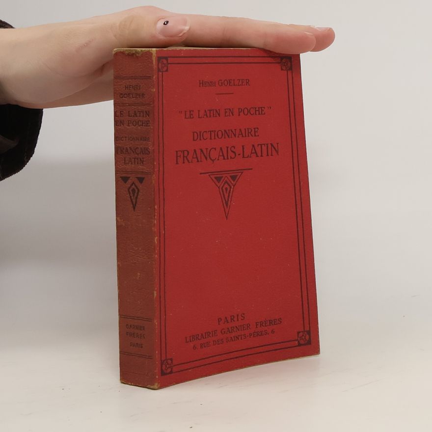 Henri Goelzer Dictionnaire francais-latin