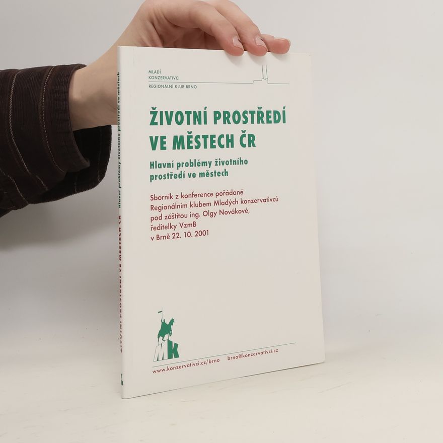 Collectif d'auteurs Životní prostředí ve městech ČR