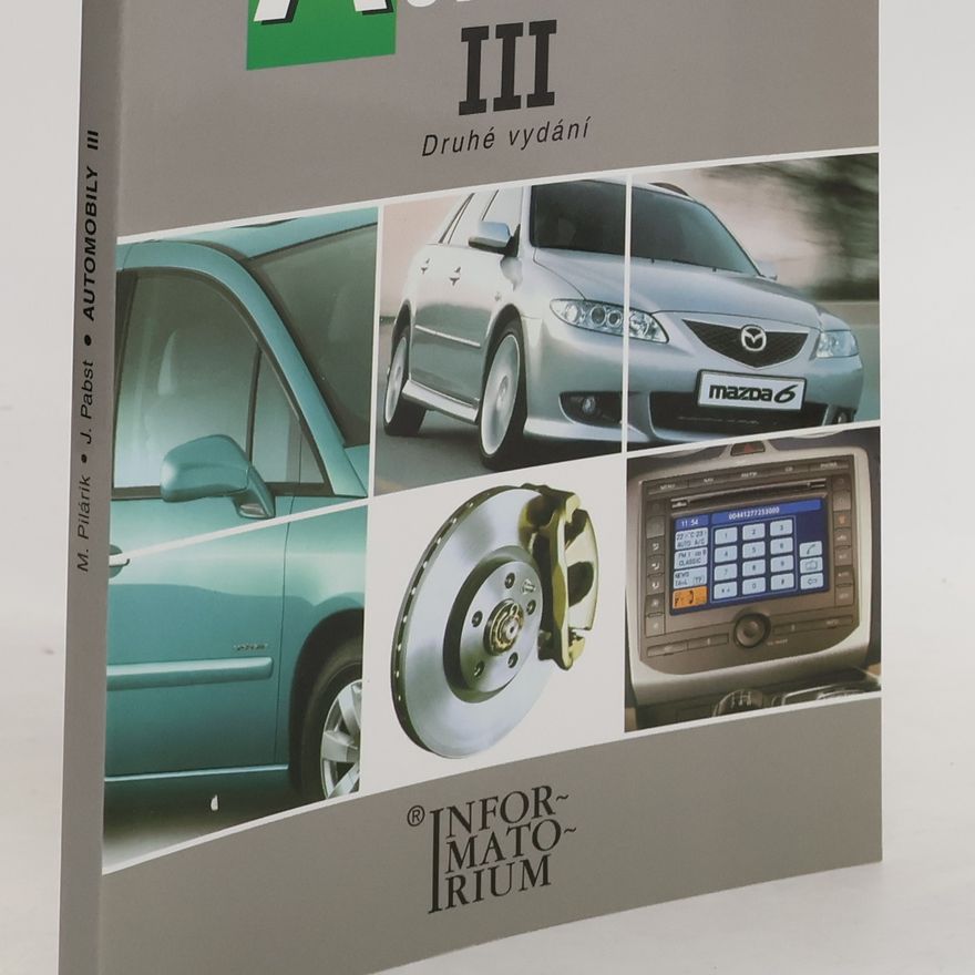 Jiří Pabst Automobily III : pro 3. ročník SOU