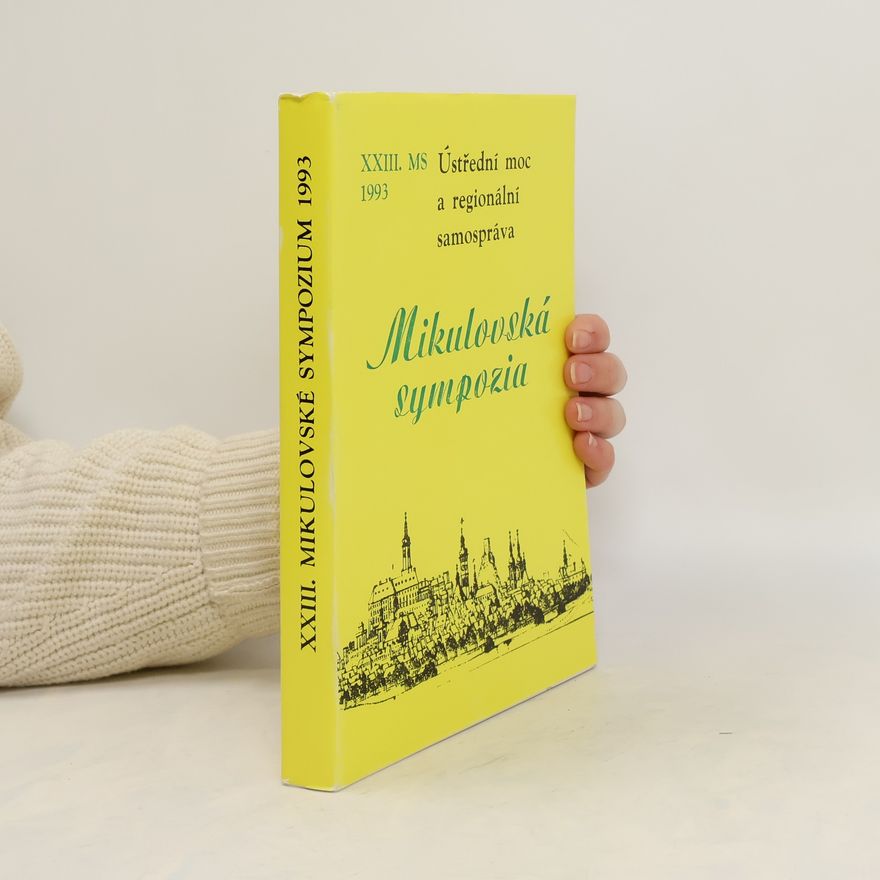 Autorenkollektiv XXIII. Mikulovské sympozium 1993