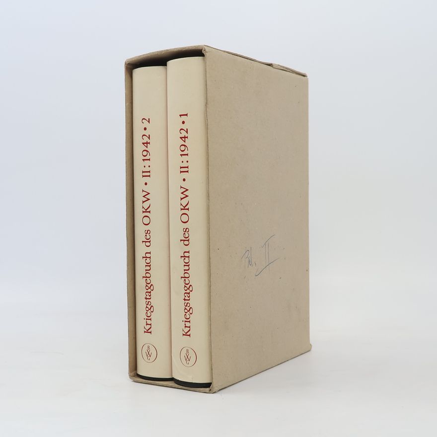 Percy Ernst Schramm Kriegstagebuch des Oberkommandos der Wehrmacht 1-2