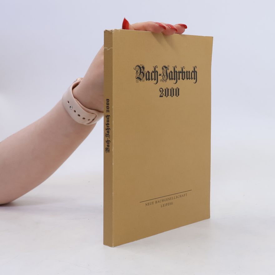 Hans Joachim Schulze Bach-Jahrbuch 2000