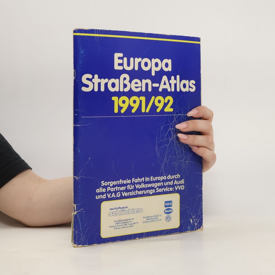 Kolektiv autorů Europa Straßen-Atlas 1991/92