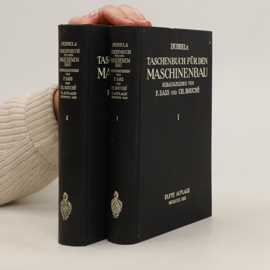 F. Sass Taschenbuch für den Maschinenbau 1-2