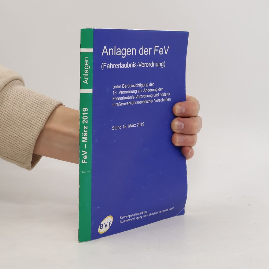 Autorenkollektiv Anlagen der FeV