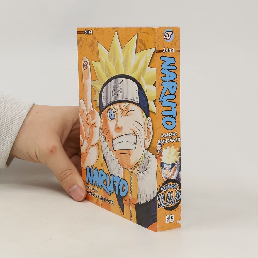 Masashi Kishimoto Naruto (3-in-1 Edition), Vol. 8