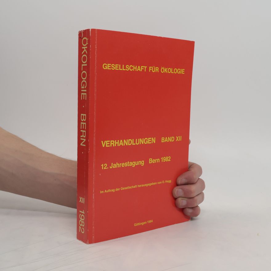 Autorenkollektiv Gesellschaft für Ökologie. Band XII.