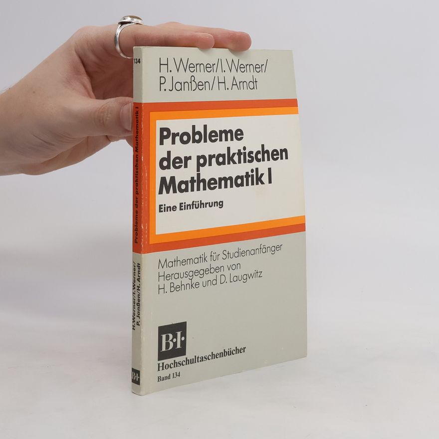 Kolektiv autorů Probleme der praktischen Mathematik I