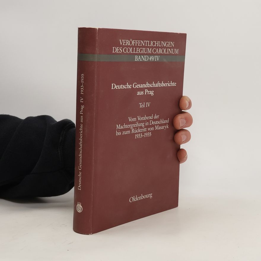 Heidrun Dolezel Deutsche Gesandtschaftsberichte aus Prag