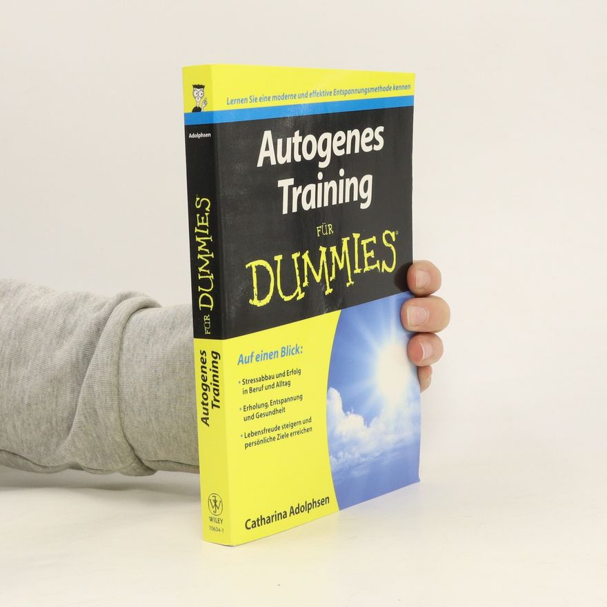 Catharina Adolphsen Autogenes Training für Dummies