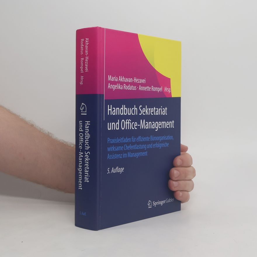 Maria Akhavan Hezavei Handbuch Sekretariat und Office-Management