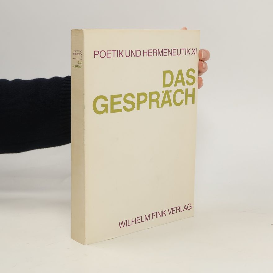 Karlheinz Stierle Das Gespräch