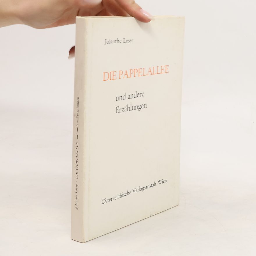 Jolanthe Leser Die Pappelallee