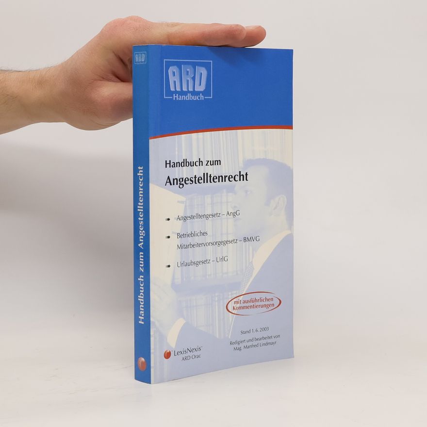 Manfred Lindmayr Handbuch zum Angestelltenrecht