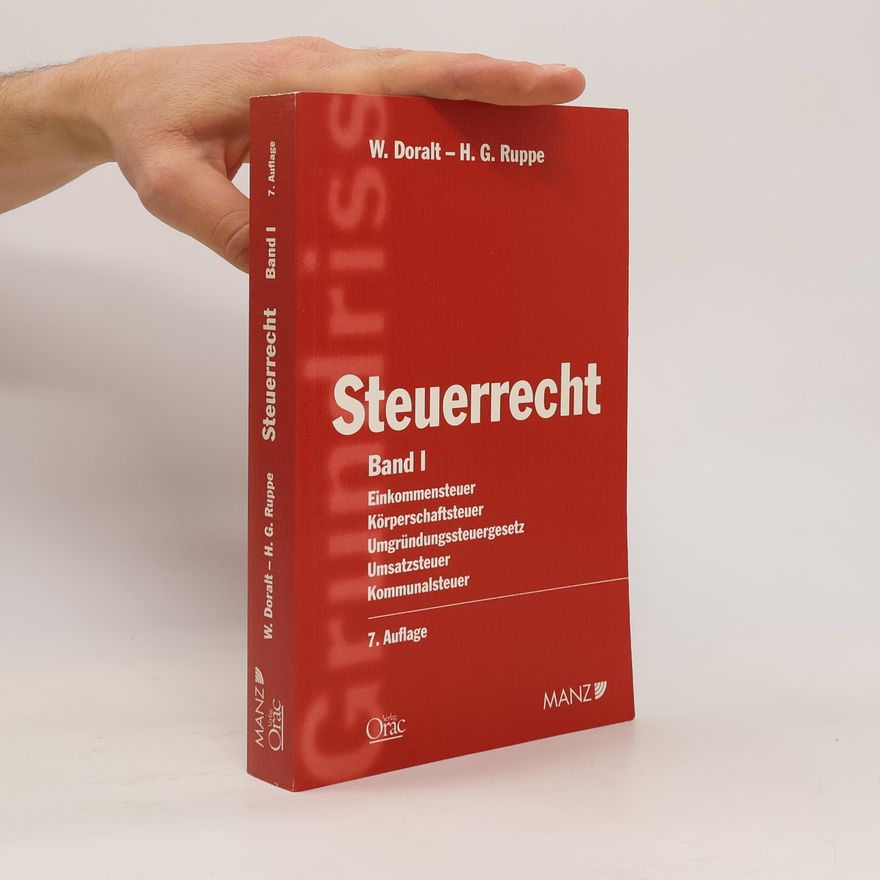 Werner Doralt Steuerrecht Band 1
