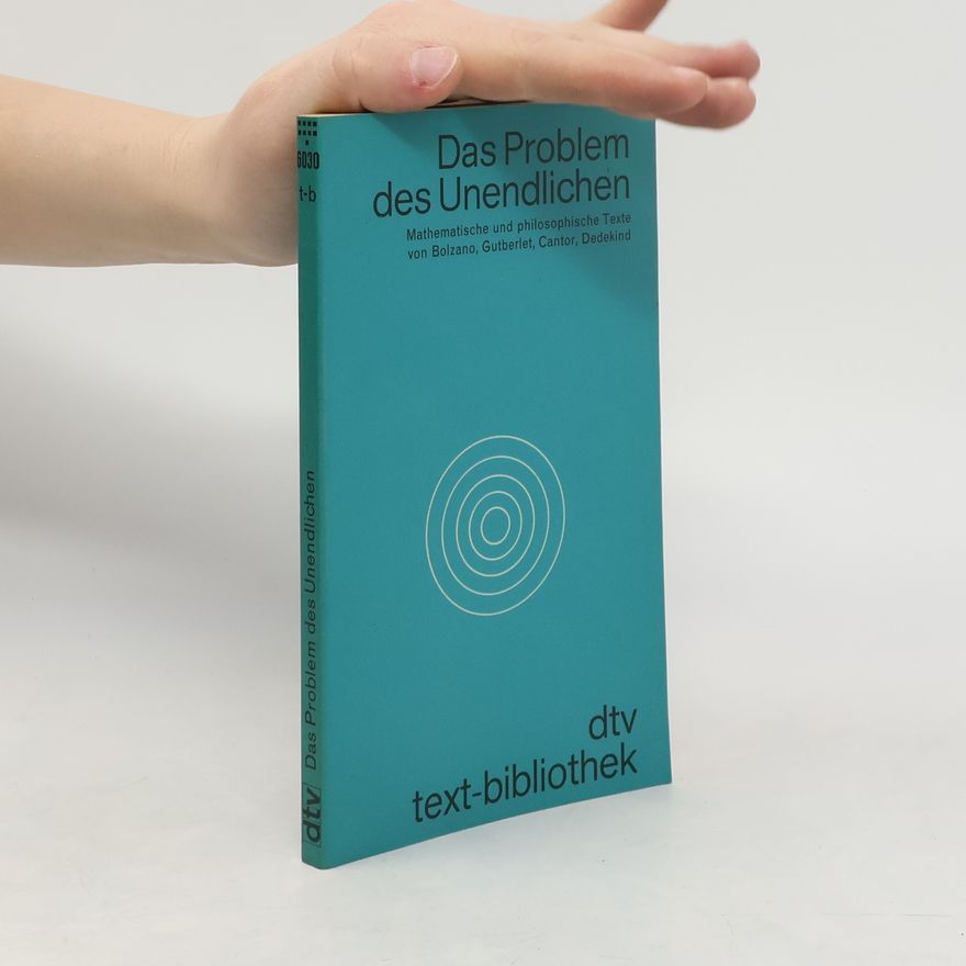Herbert Meschkowski Das Problem des Unendlichen