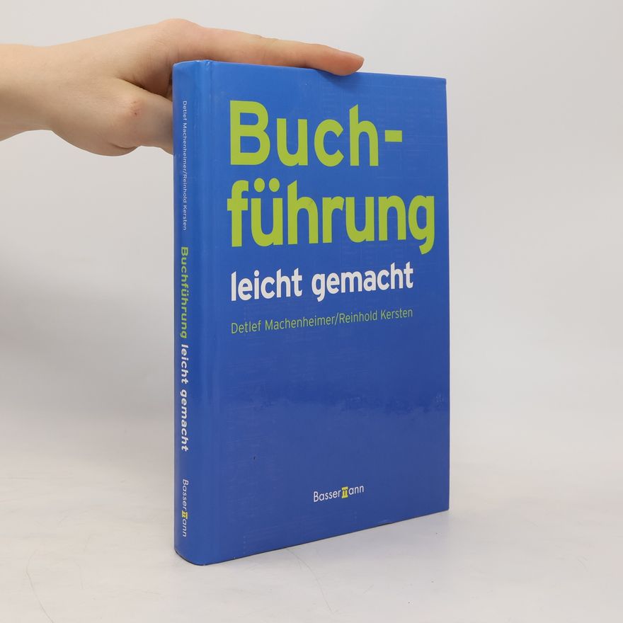 Detlef Machenheimer Buchführung leicht gemacht