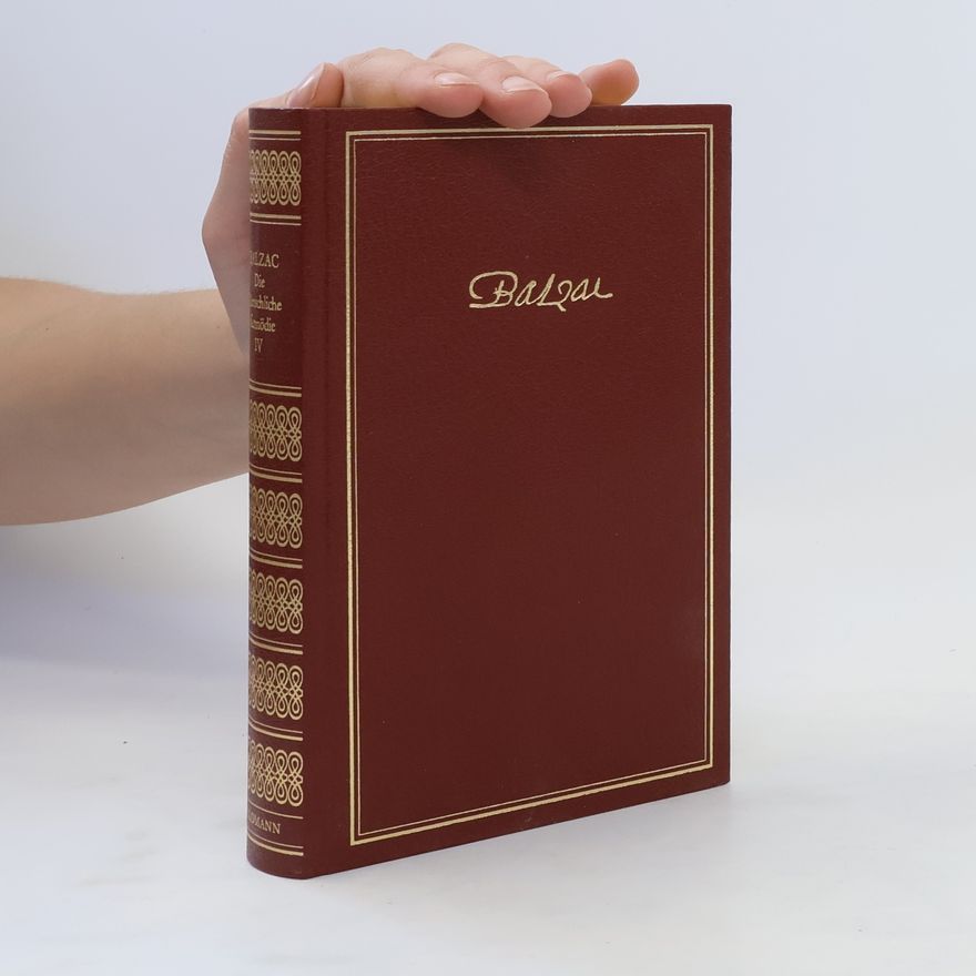 Honoré de Balzac Die menschliche Komödie IV