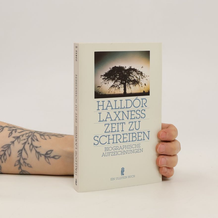 Halldór Kiljan Laxness Zeit zu schreiben