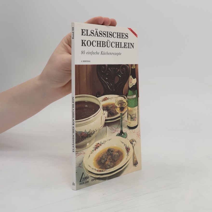 J. Hertzog Elsässisches Kochbüchlein. Band III