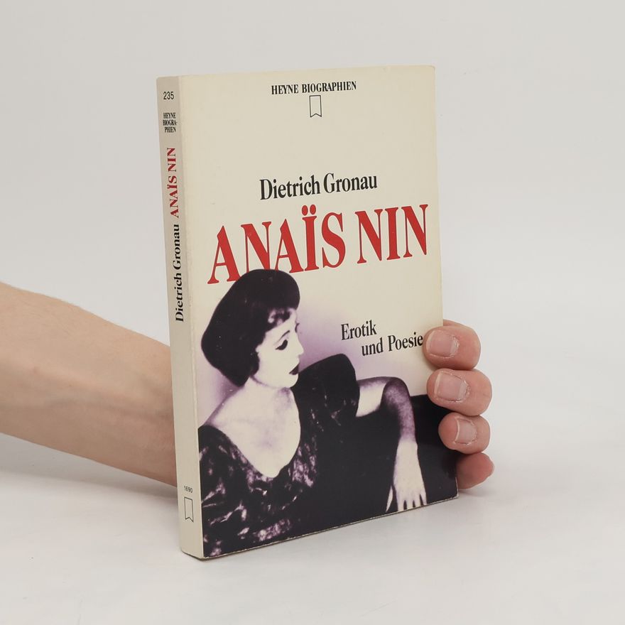 Hans-Dietrich Gronau Anai͏̈s Nin