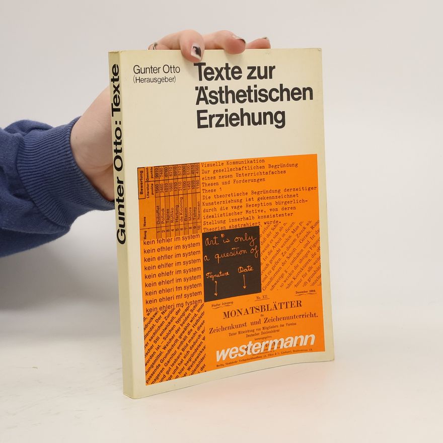 Gunter Otto Texte zur ästhetischen Erziehung