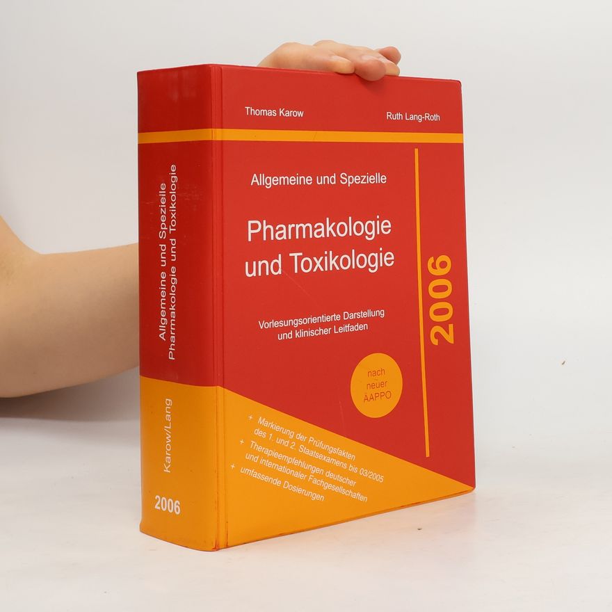 Thomas Karow Pharmakologie und Toxikologie