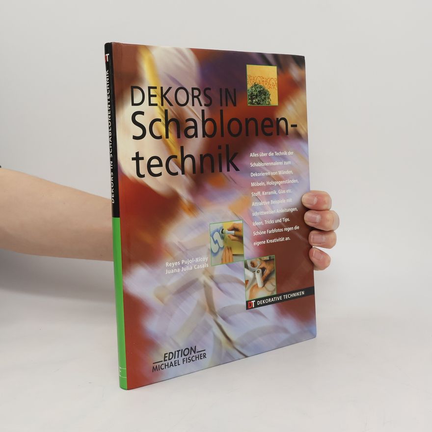 Reyes Pujol Xicoy Dekors in Schablonentechnik