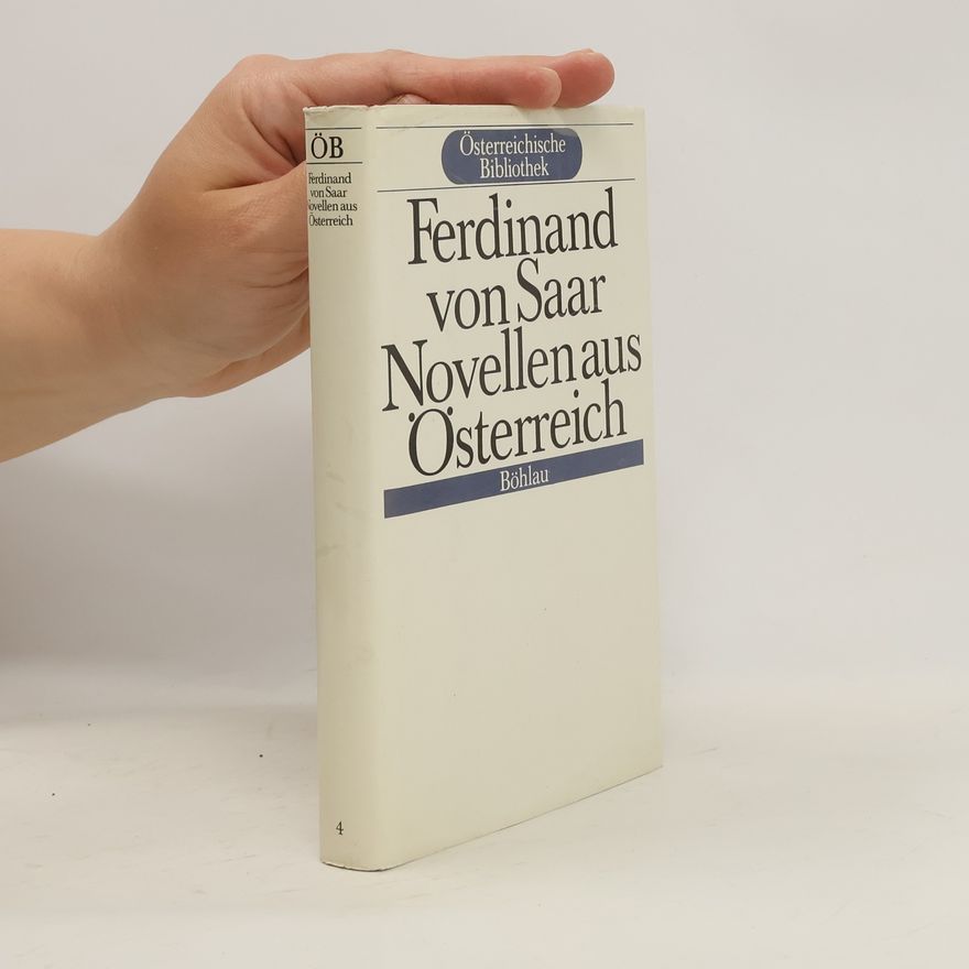 Ferdinand von Saar Novellen aus Österreich