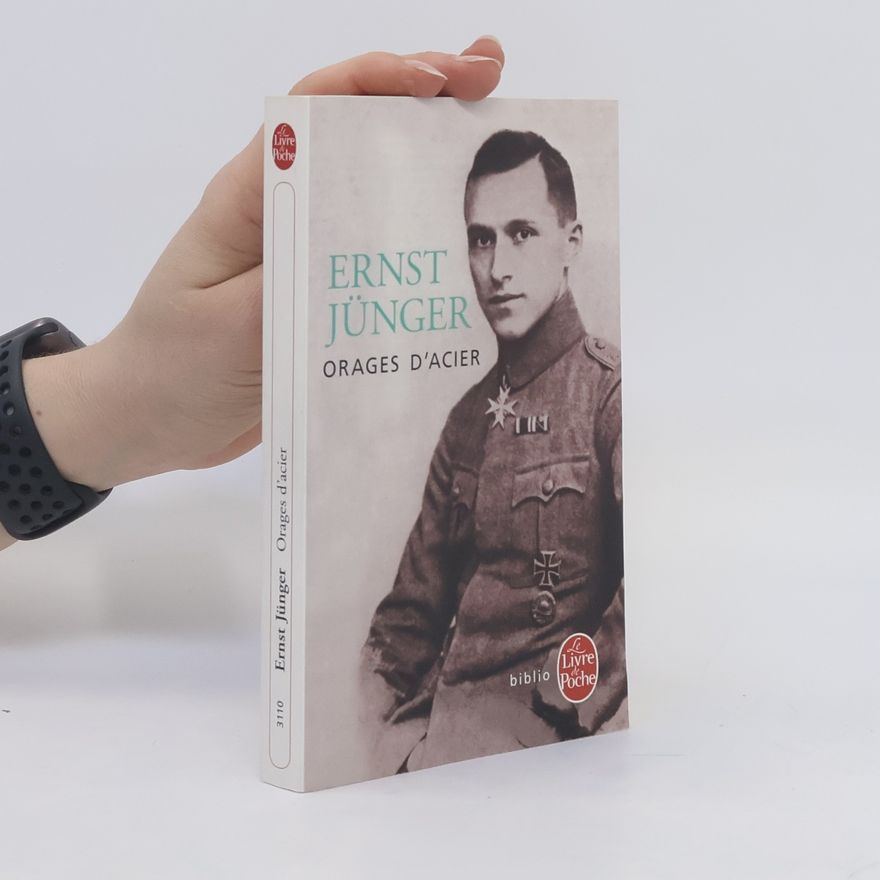 Ernst Jünger Orages d'acier