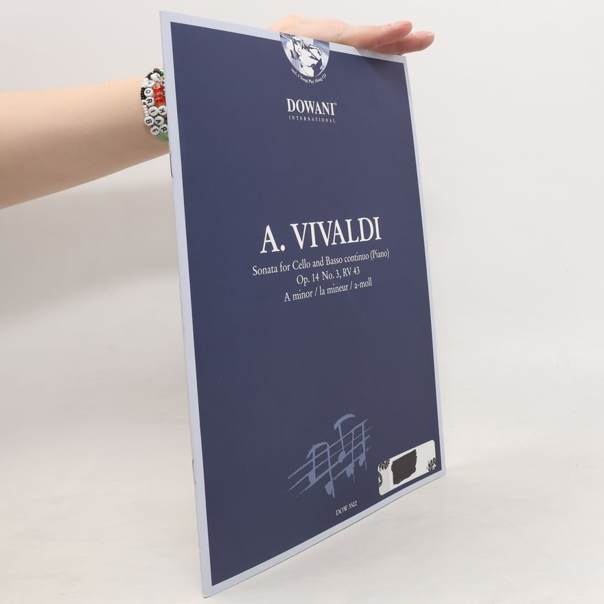 Antonio Vivaldi Sonata for cello and basso continuo (piano) op. 14 no. 3, RV 43 A minor ...