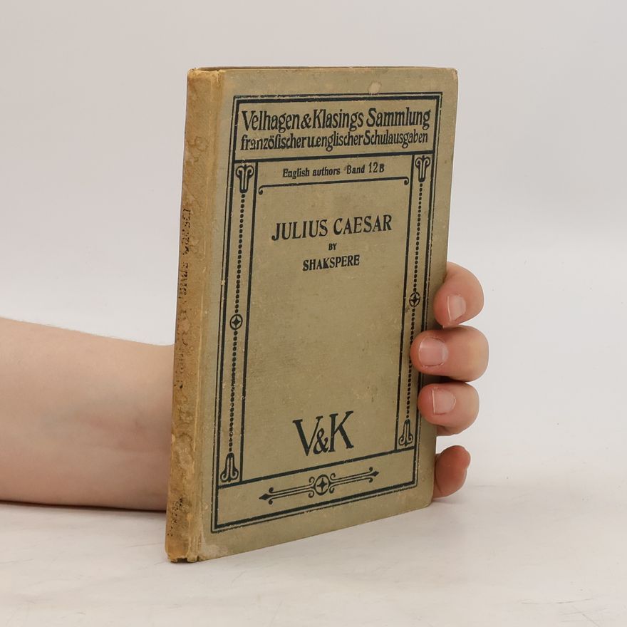 William Shakespeare Velhagen & Klasings Sammlung französischeruenglischer Schulausgaben