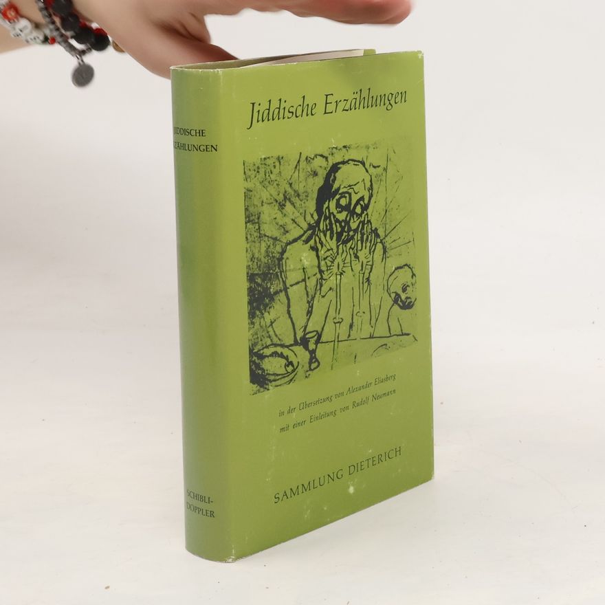 Alexander Eliasberg Jiddische Erzählungen