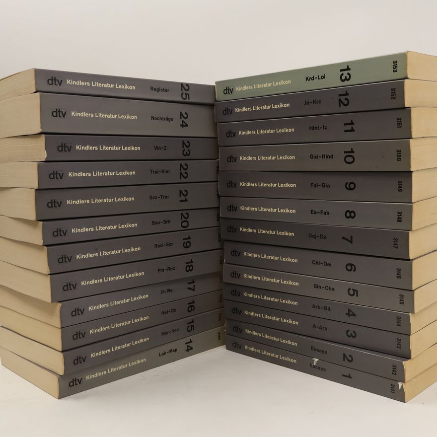 Autorenkollektiv Kindlers Literatur Lexikon. Band 1-25