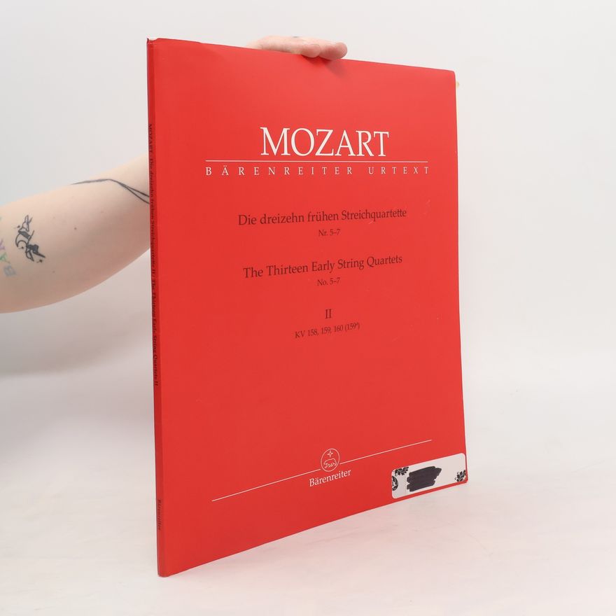 Wolfgang Amadeus Mozart Mozart Bärenreiter Urtext IV