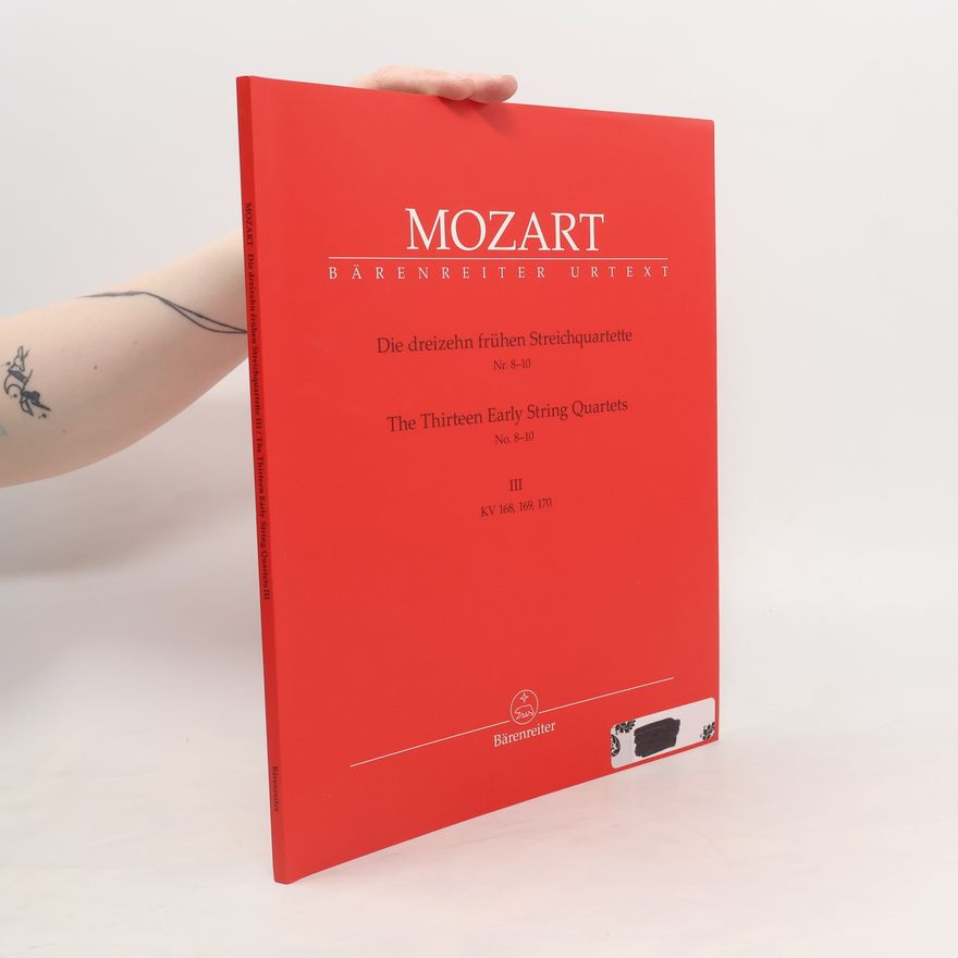 Wolfgang Amadeus Mozart Mozart Bärenreiter Urtext III