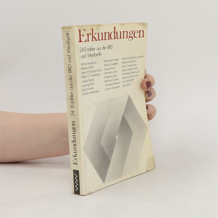 Various authors Erdkunden. 24 Erzähler aus der BRD und Westberlin