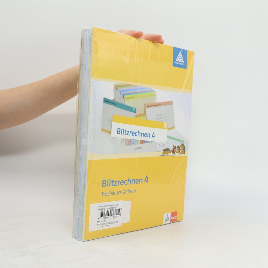 Autorenkollektiv Blitzrechnen 4. Basiskurs Zahlen (bis 1 Million), Kartei