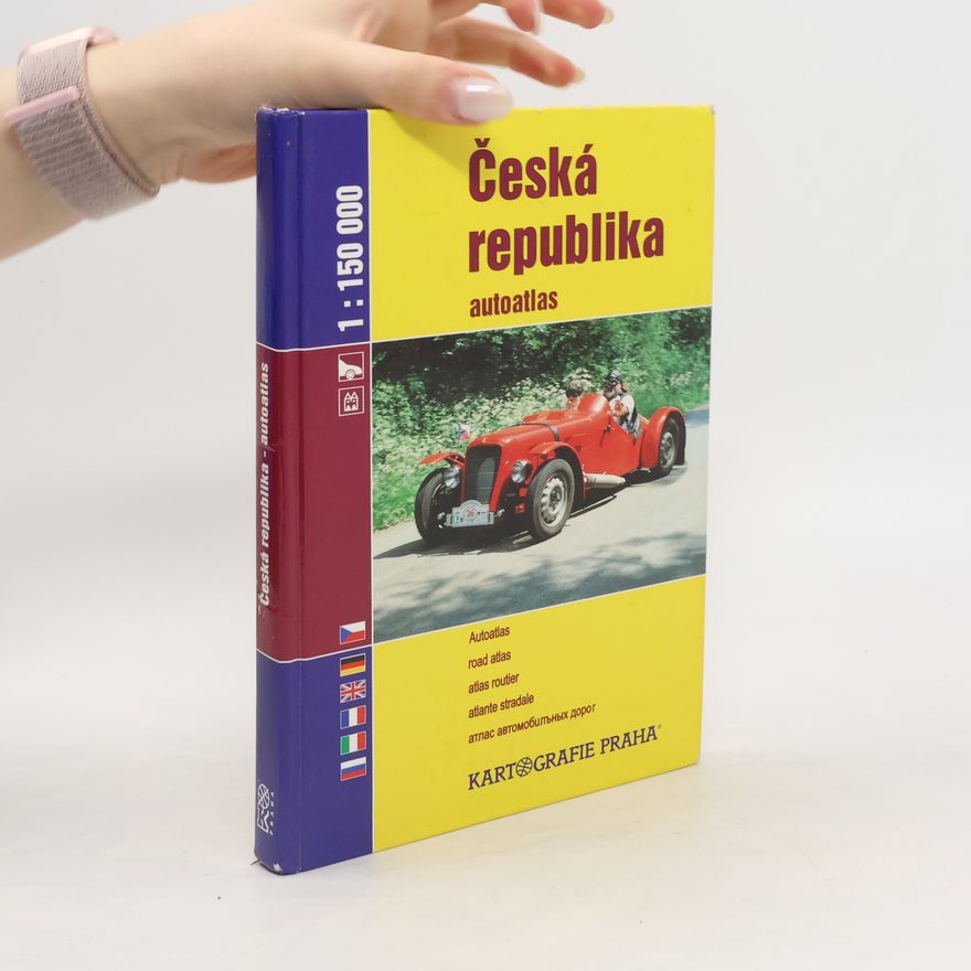 Kartografie Praha Česká republika autoatlas