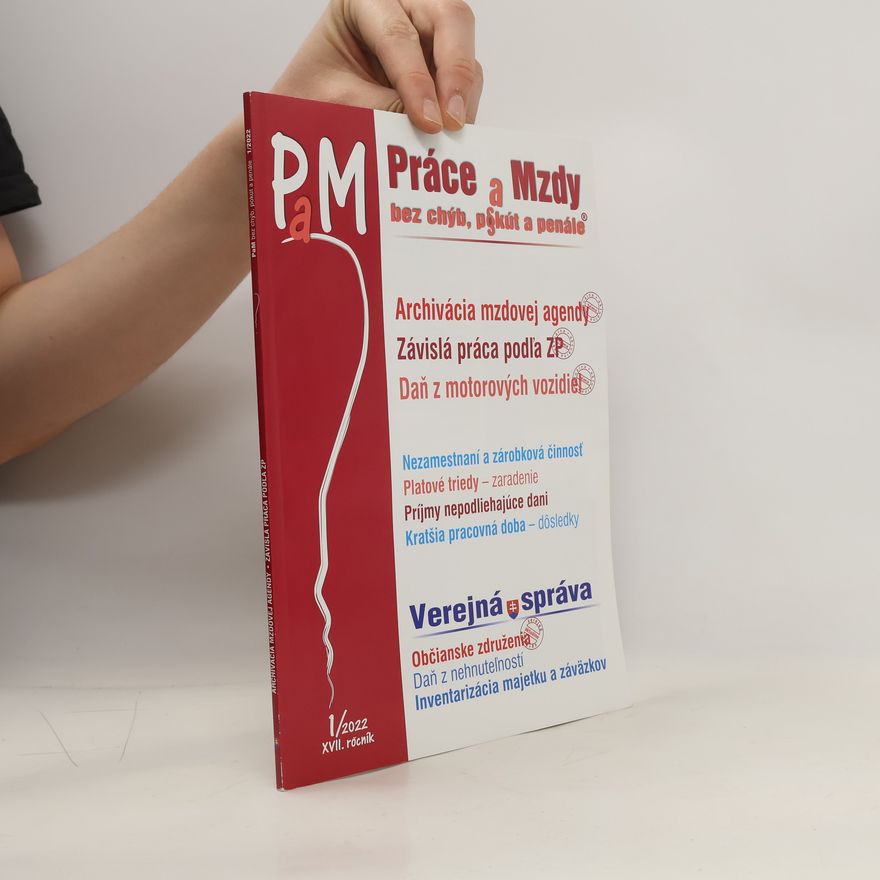 Kolektív autorov Práce a mzdy 1/2022
