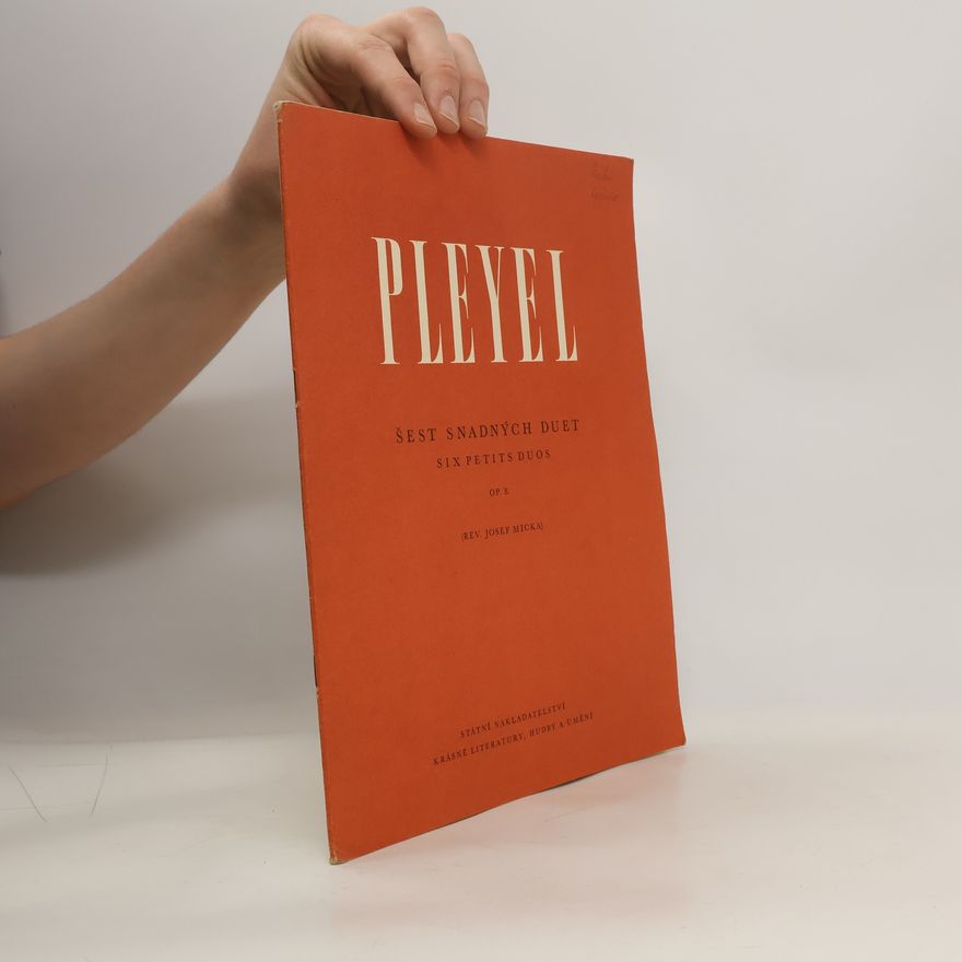 Josef Ladislav Micka Plevel šest snadných duet six petits duos