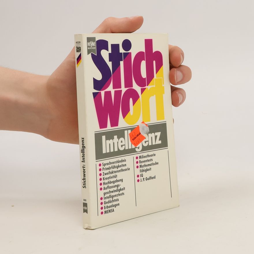 Ralf Horn Stichwort Intelligenz